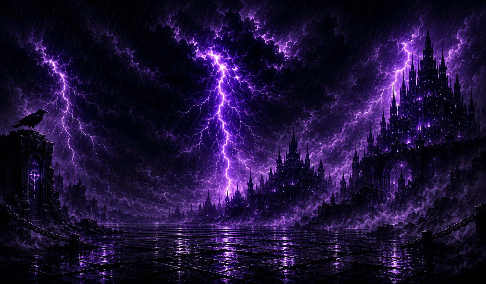 Ryder Kael dark fantasy author website homepage preview